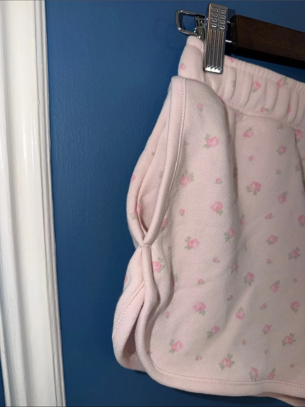NWT LoveShackFancy x Target Lily Blooming Heirloom Ditsy Sweatshorts Pink - XXL